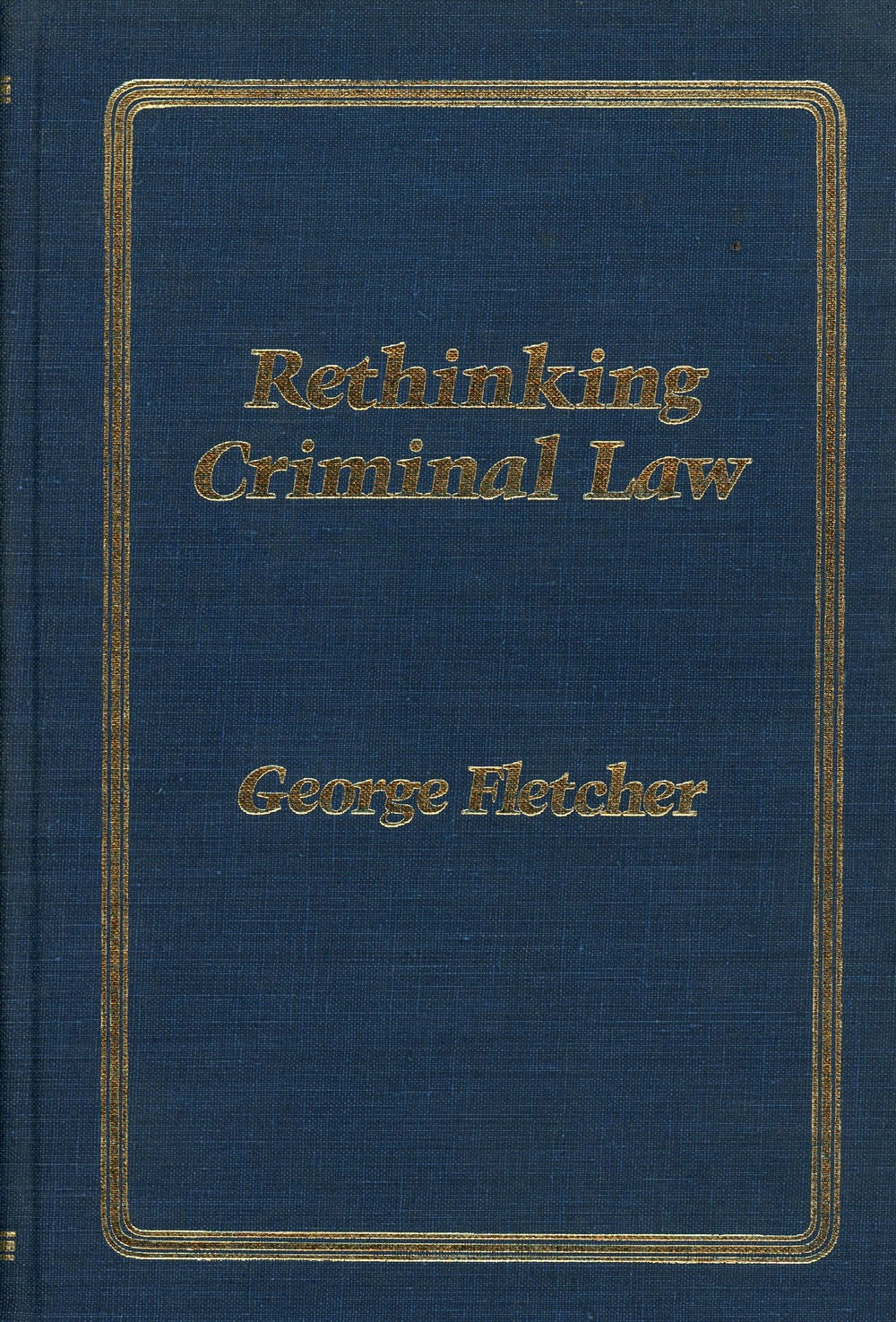 Criminal Law Essays