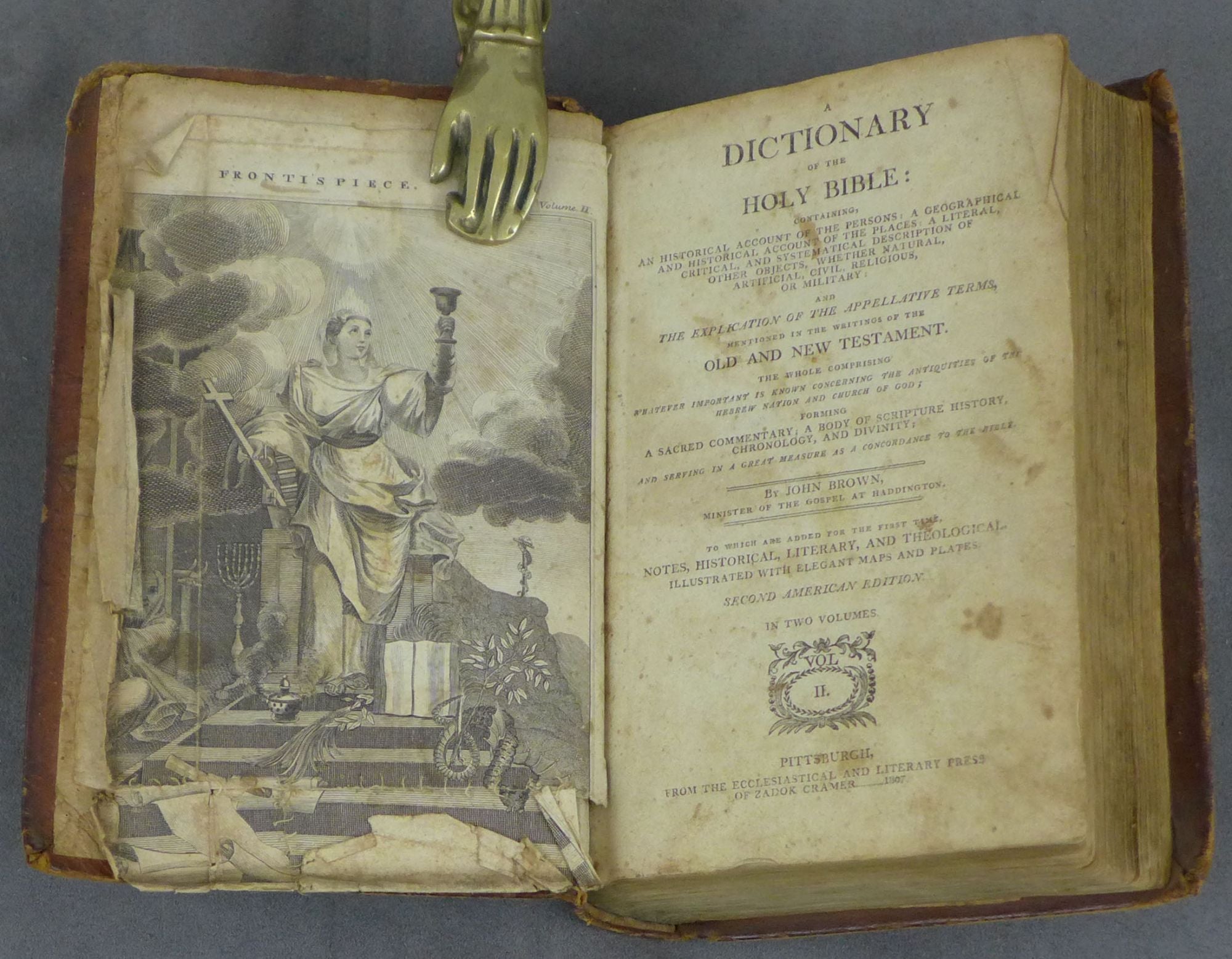 John Brown / Dictionary of the Holy Bible containing an historical 1807