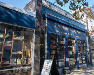 Caliban Book Shop storefont